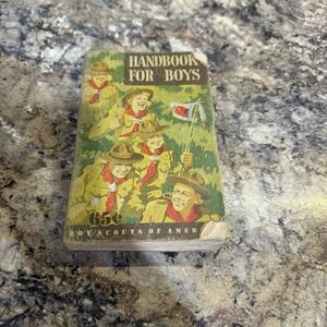 Handbook for Boys  Boy Scouts of America 1948 5th Edition 1st Printing